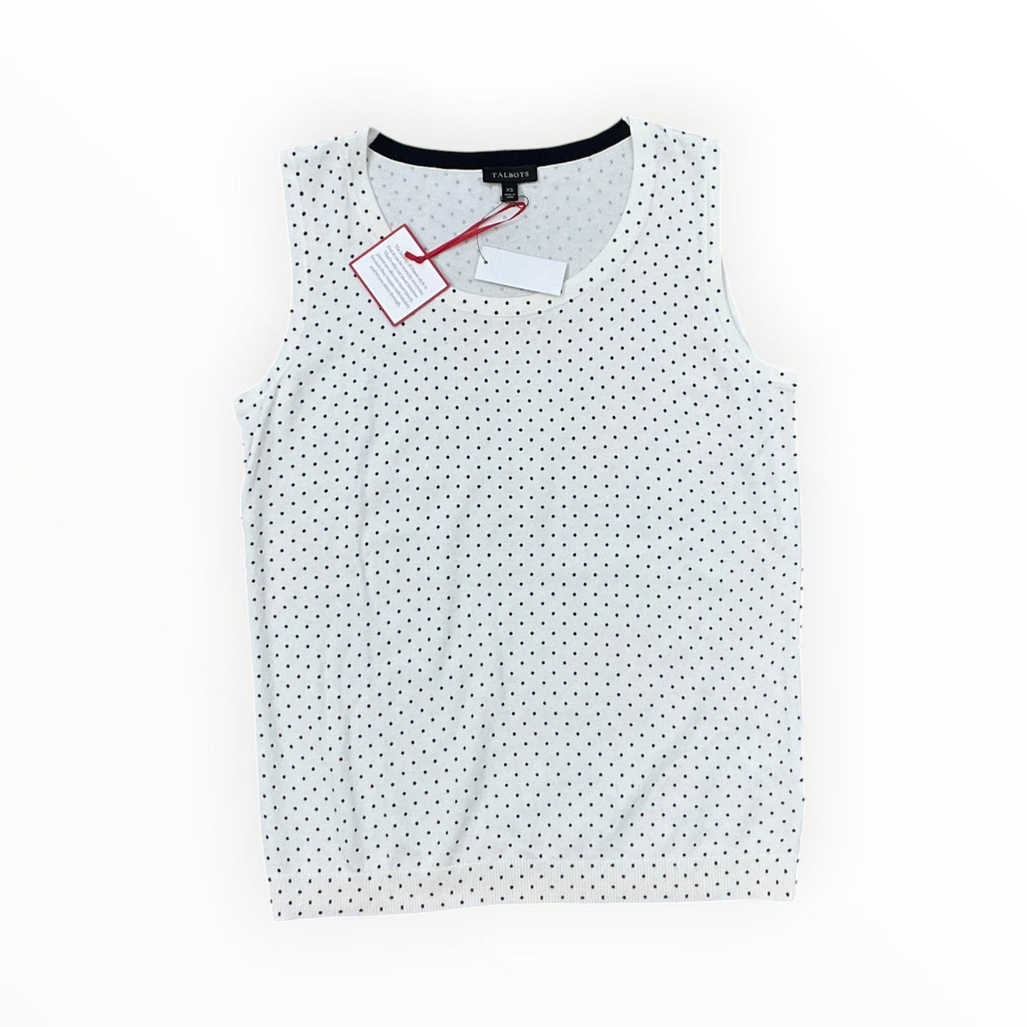 Top Sleeveless By Talbots In Blue Red & White, Size:Xs