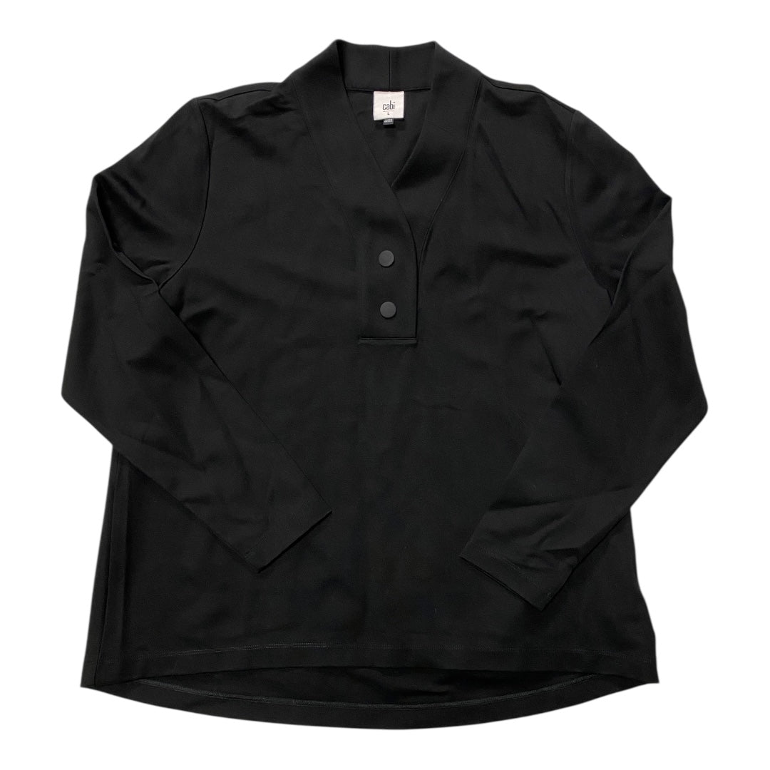 Top Ls By Cabi In Black, Size:L