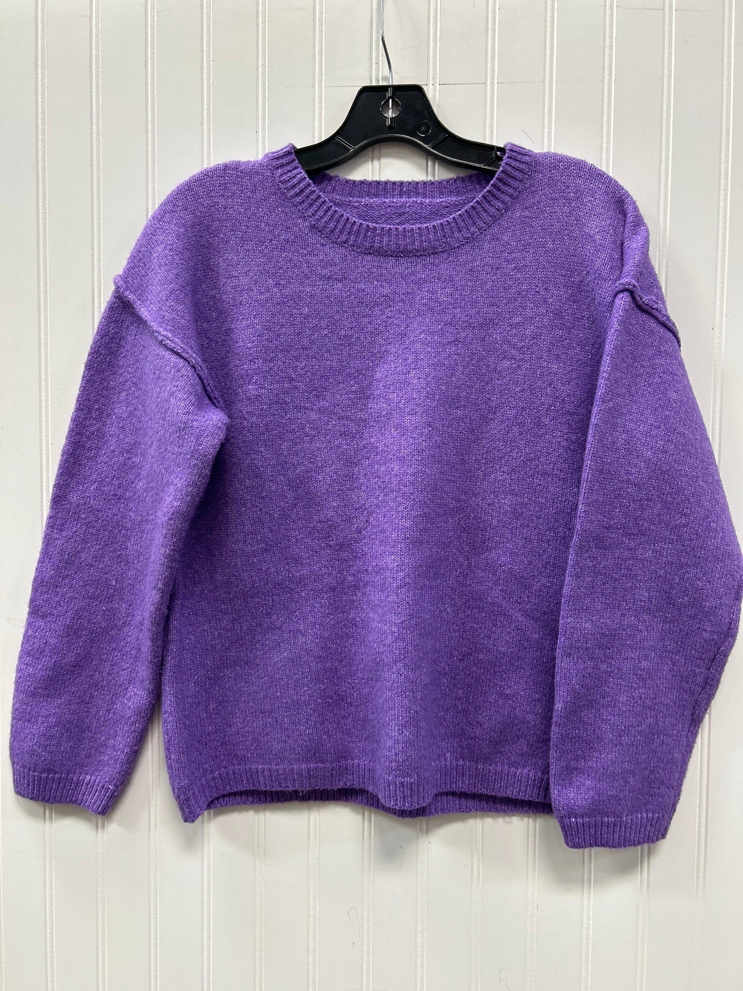 Sweater By Clothes Mentor In Purple, Size:S