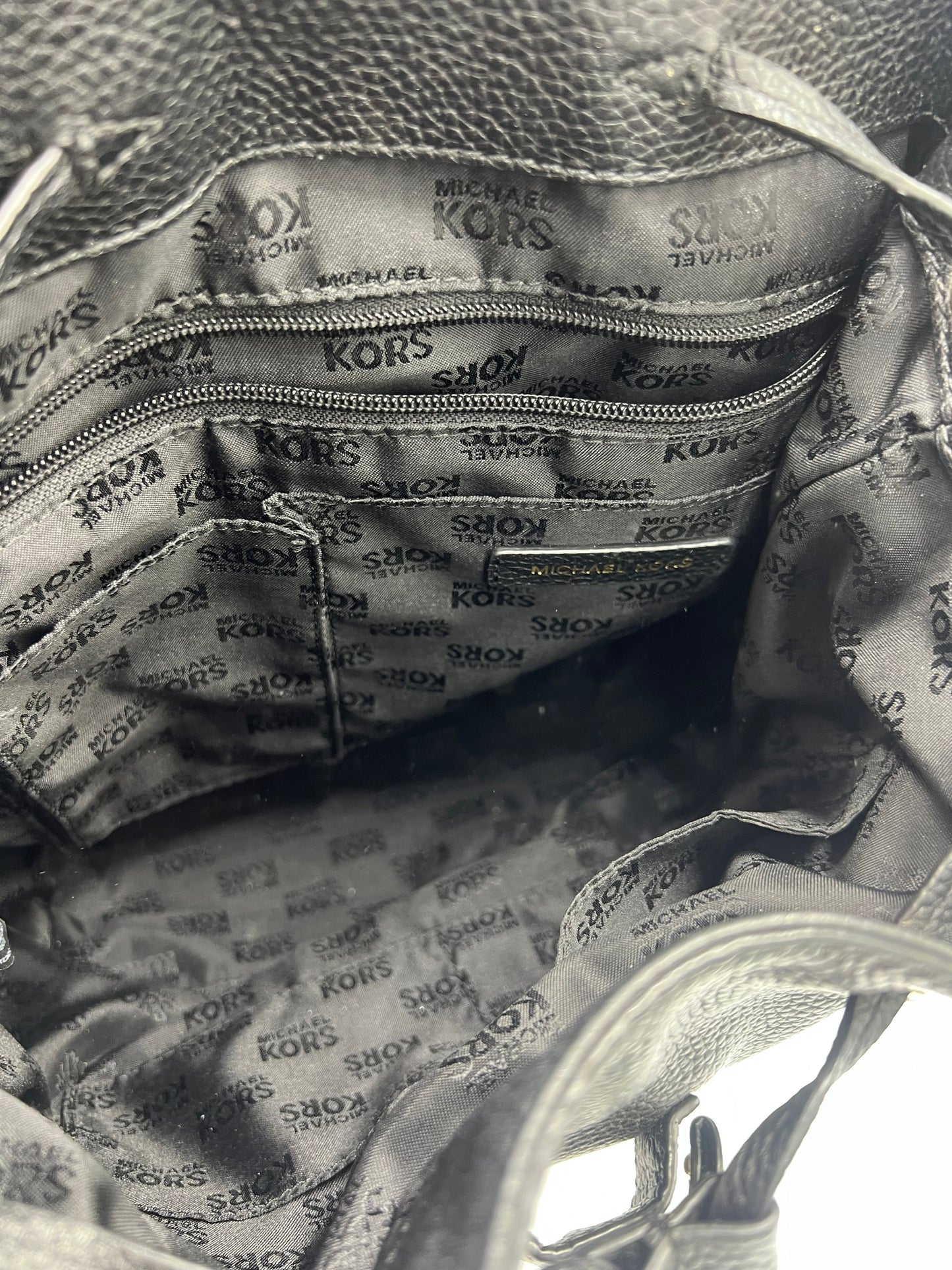 Leather Backpack Designer Michael Kors