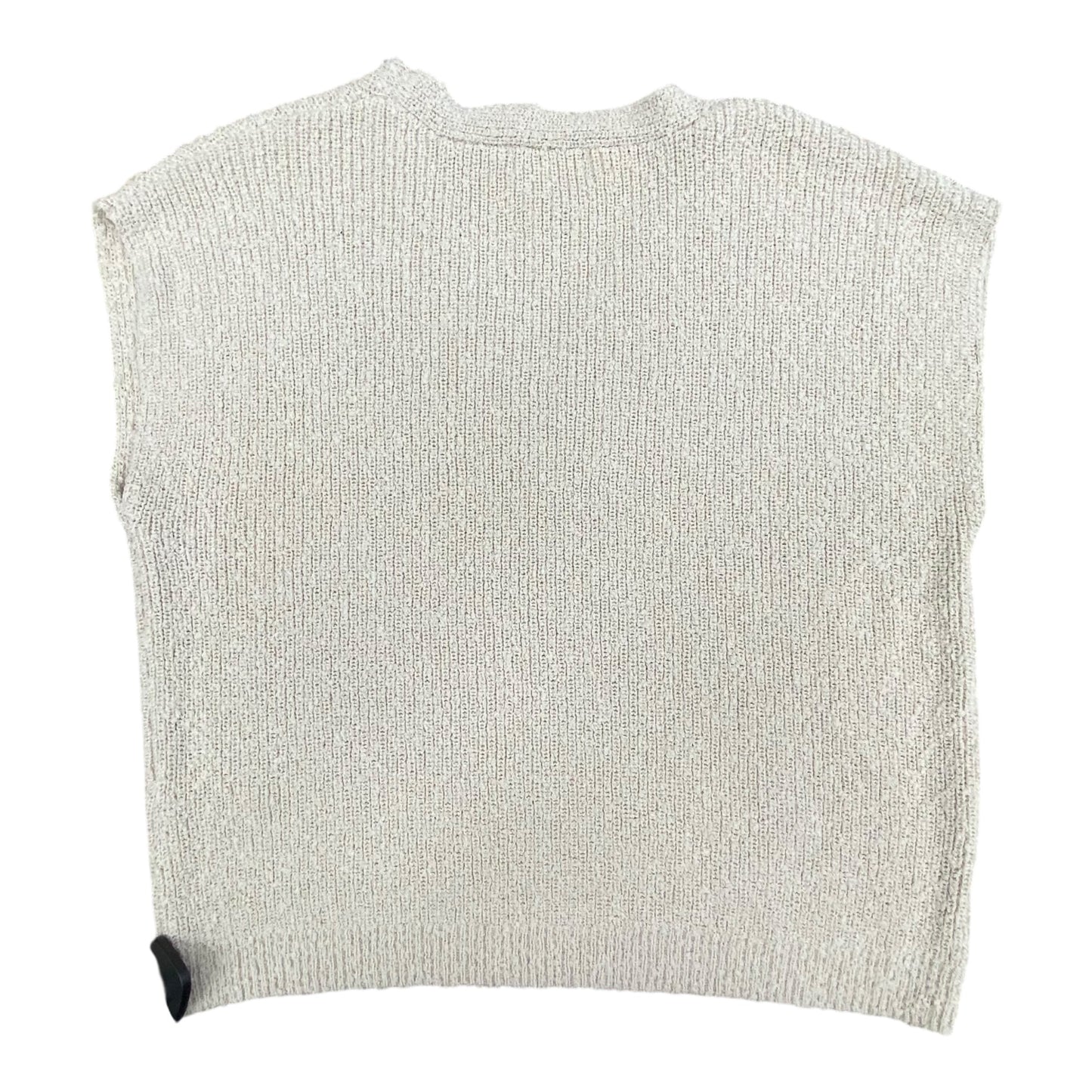 Vest Sweater By Rachel Zoe In Beige, Size:M