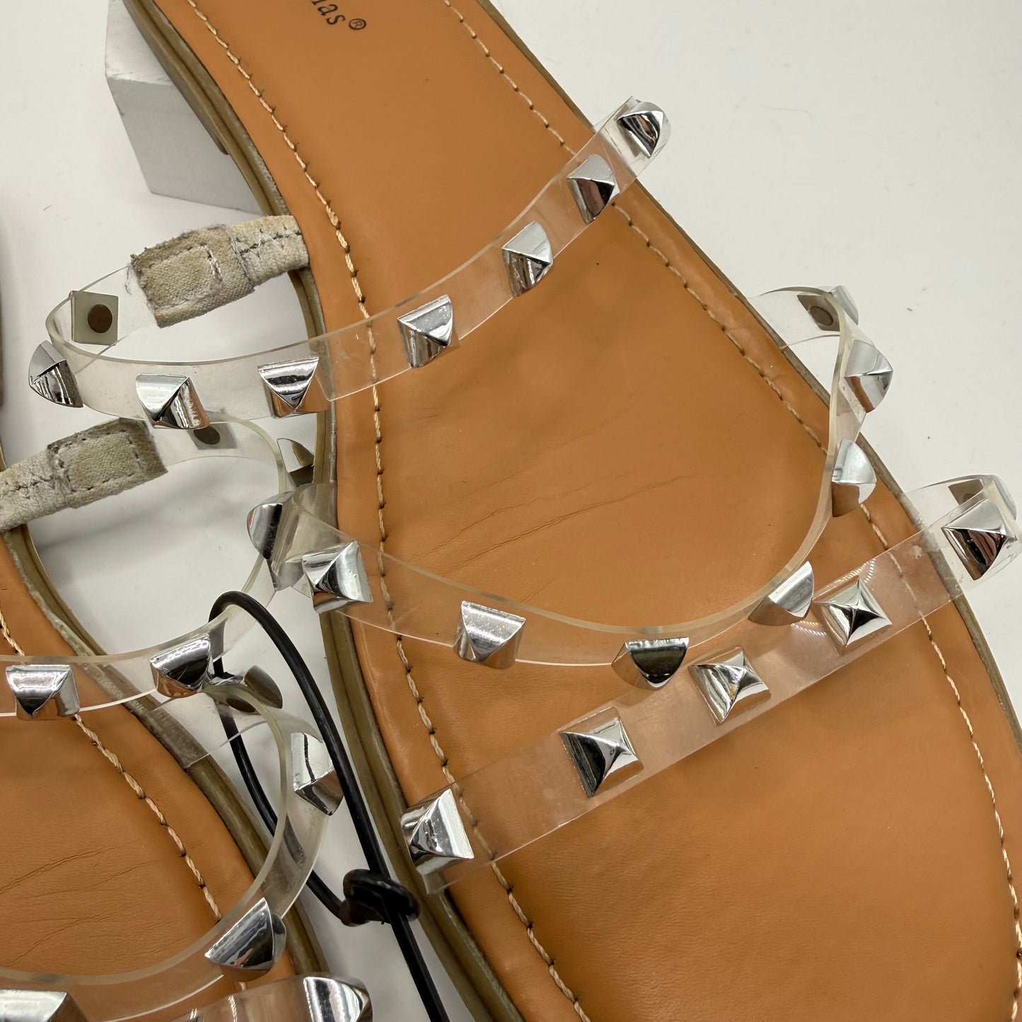 Sandals Flats By Pierre Dumas In Brown, Size: 10
