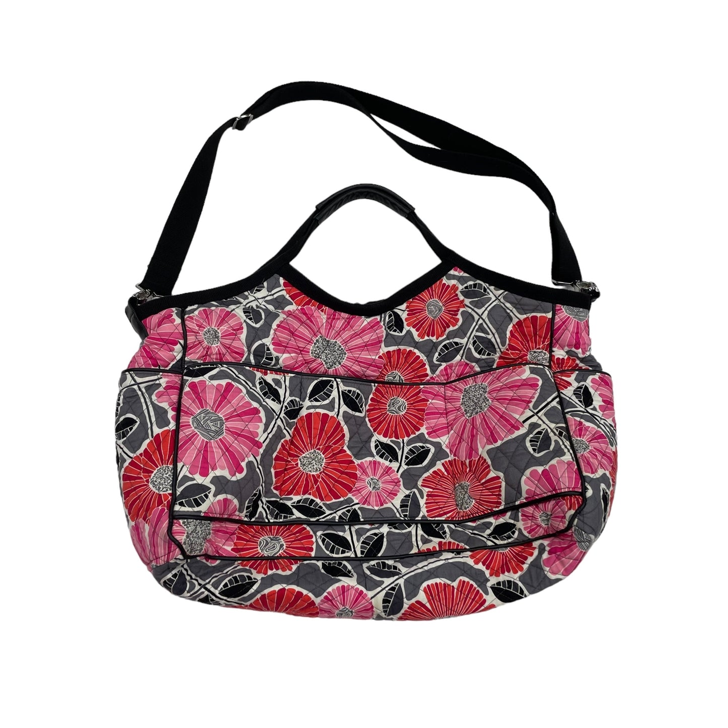 FLORAL PRINT DUFFLE AND WEEKENDER by VERA BRADLEY Size:LARGE