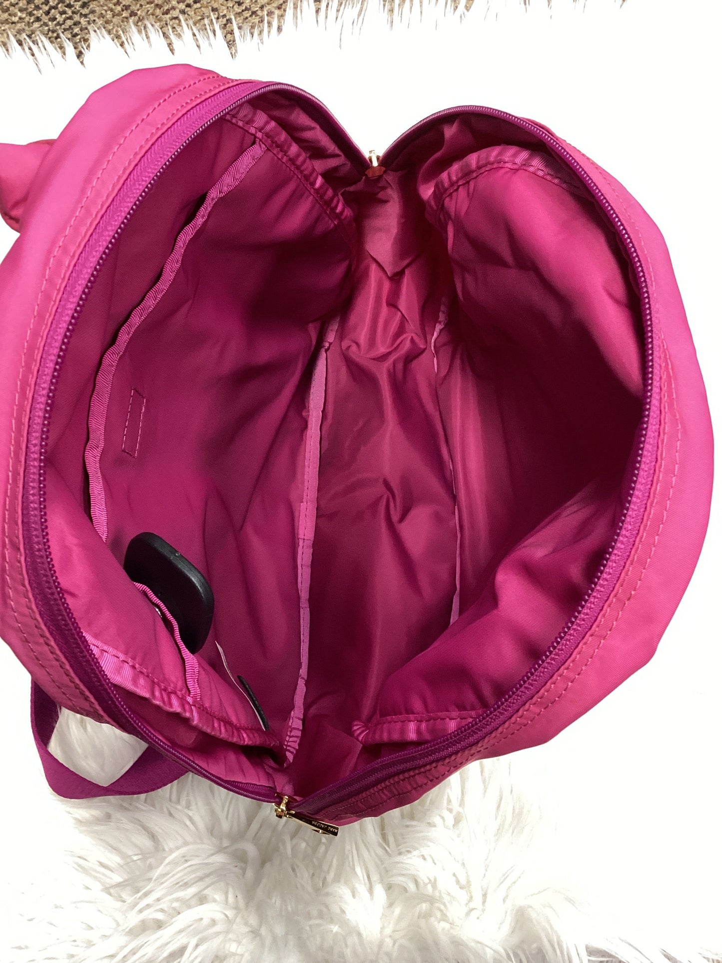 Backpack Luxury Designer By Marc Jacobs In Pink, Size:Large