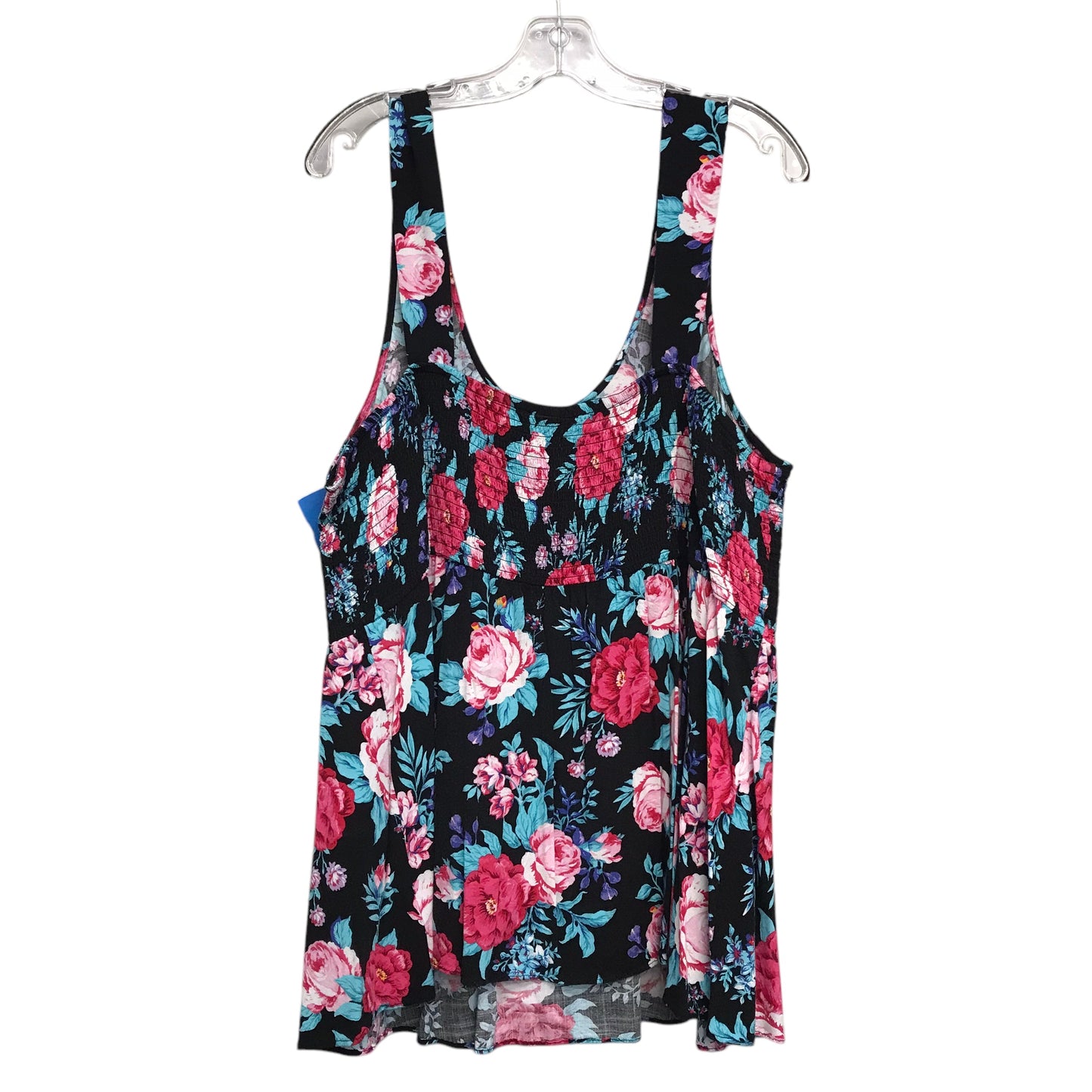 Top Sleeveless By Torrid In Floral Print, Size:2X