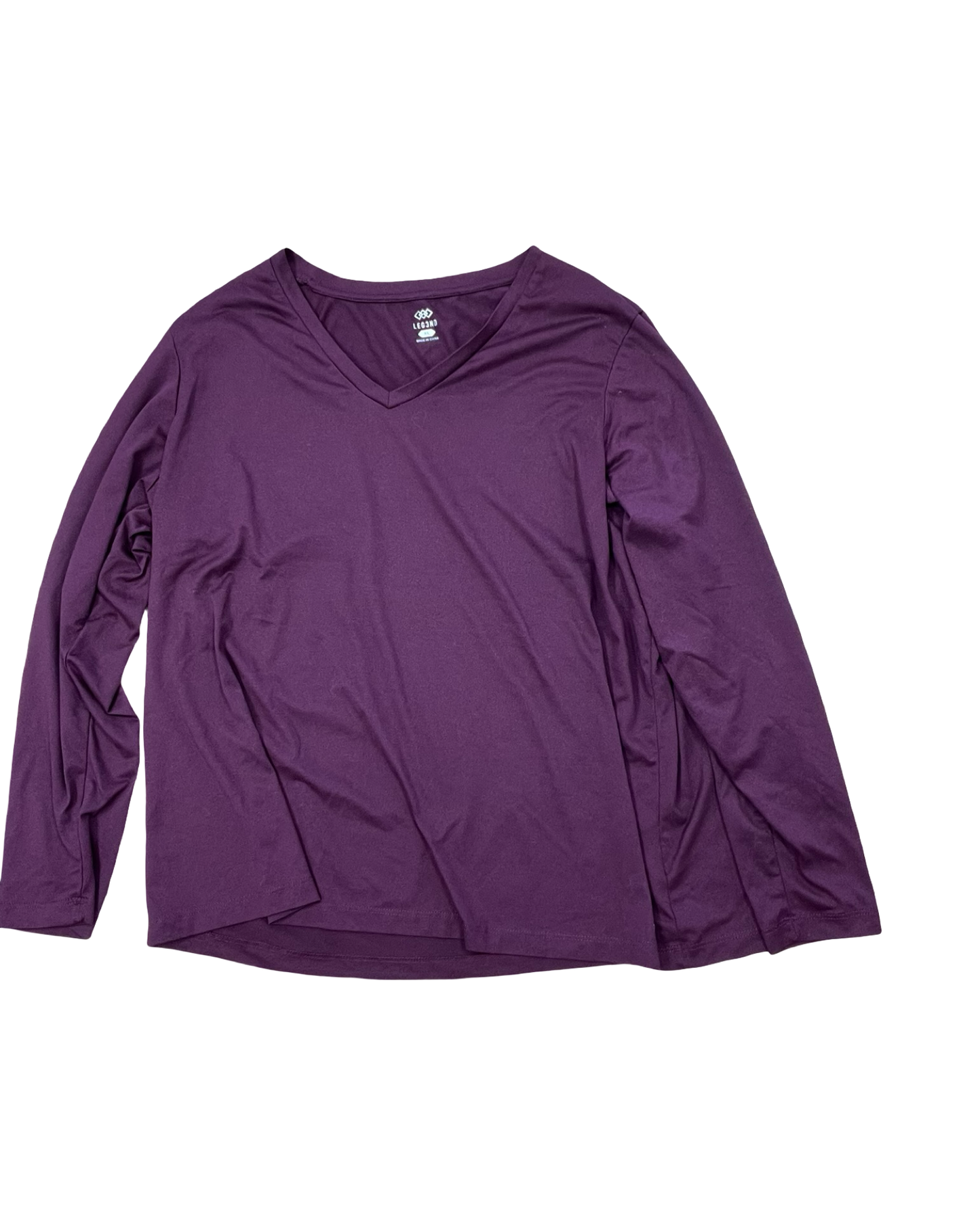 Top Ls By Clothes Mentor In Purple, Size:Xl