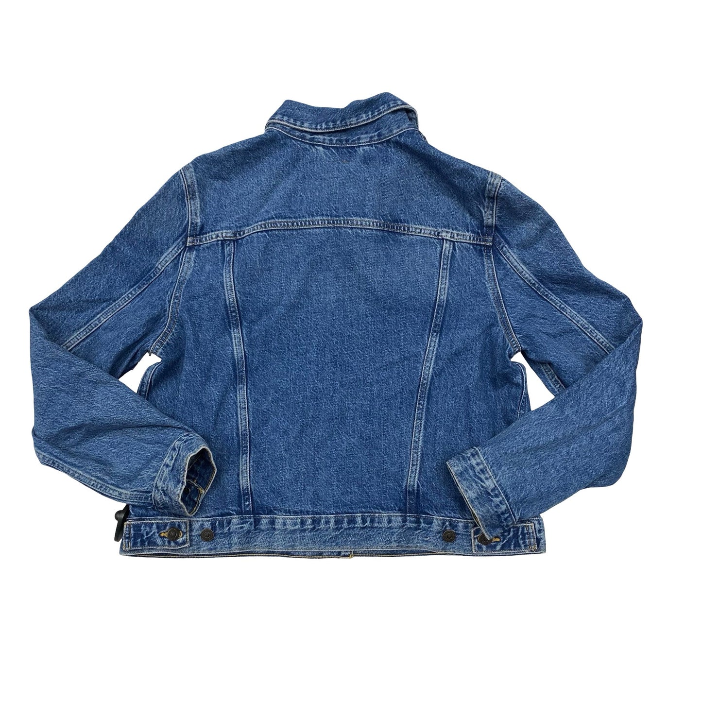 Jacket Denim By Levis In Blue Denim, Size:Xl