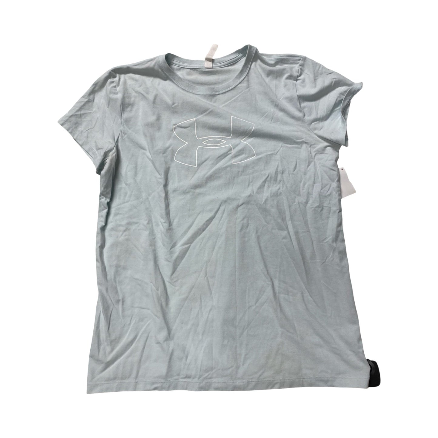 Athletic Top Ss By Under Armour In Blue, Size:L