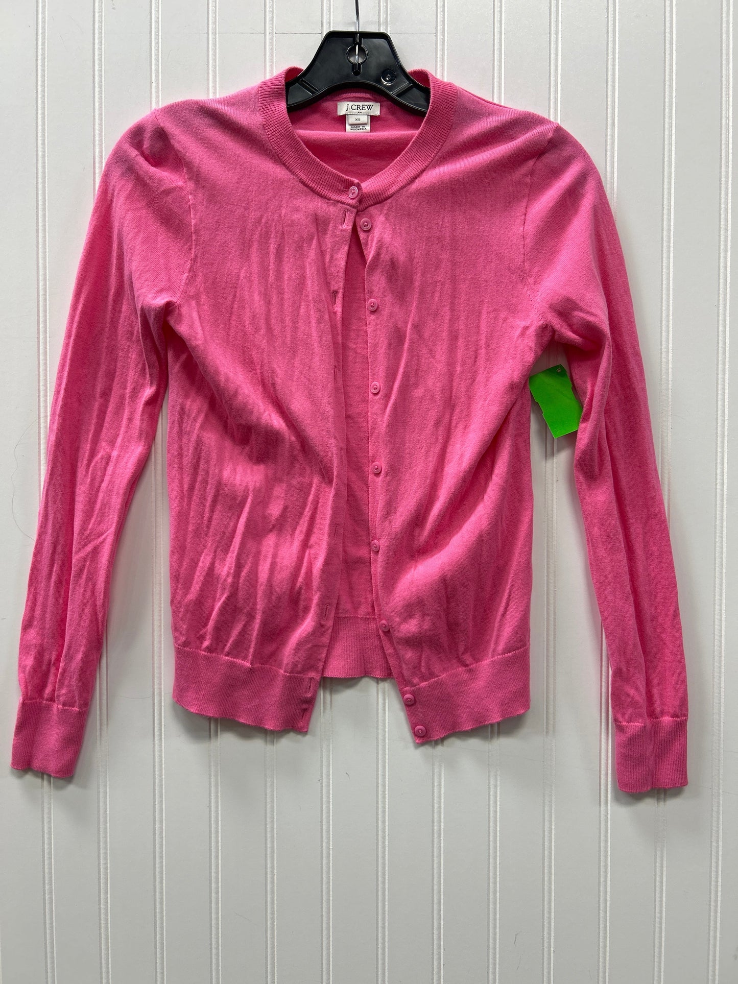 Cardigan By J. Crew In Pink, Size:Xs