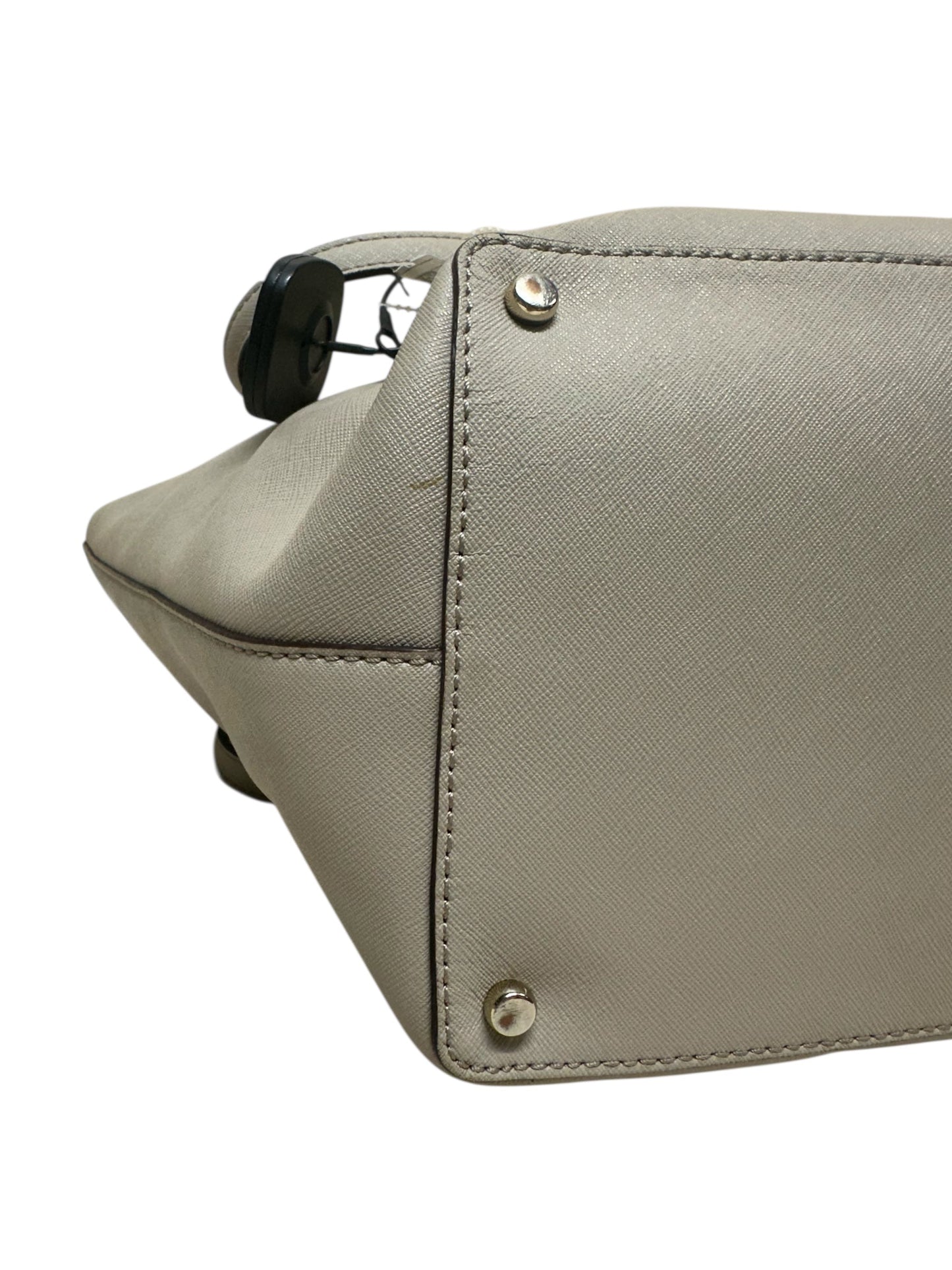 Handbag Designer By Kate Spade In Beige, Size:Large
