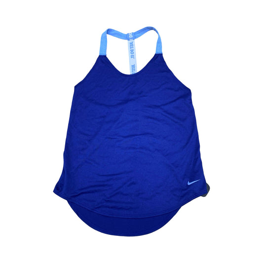 Athletic Tank Top By Nike In Blue, Size:S