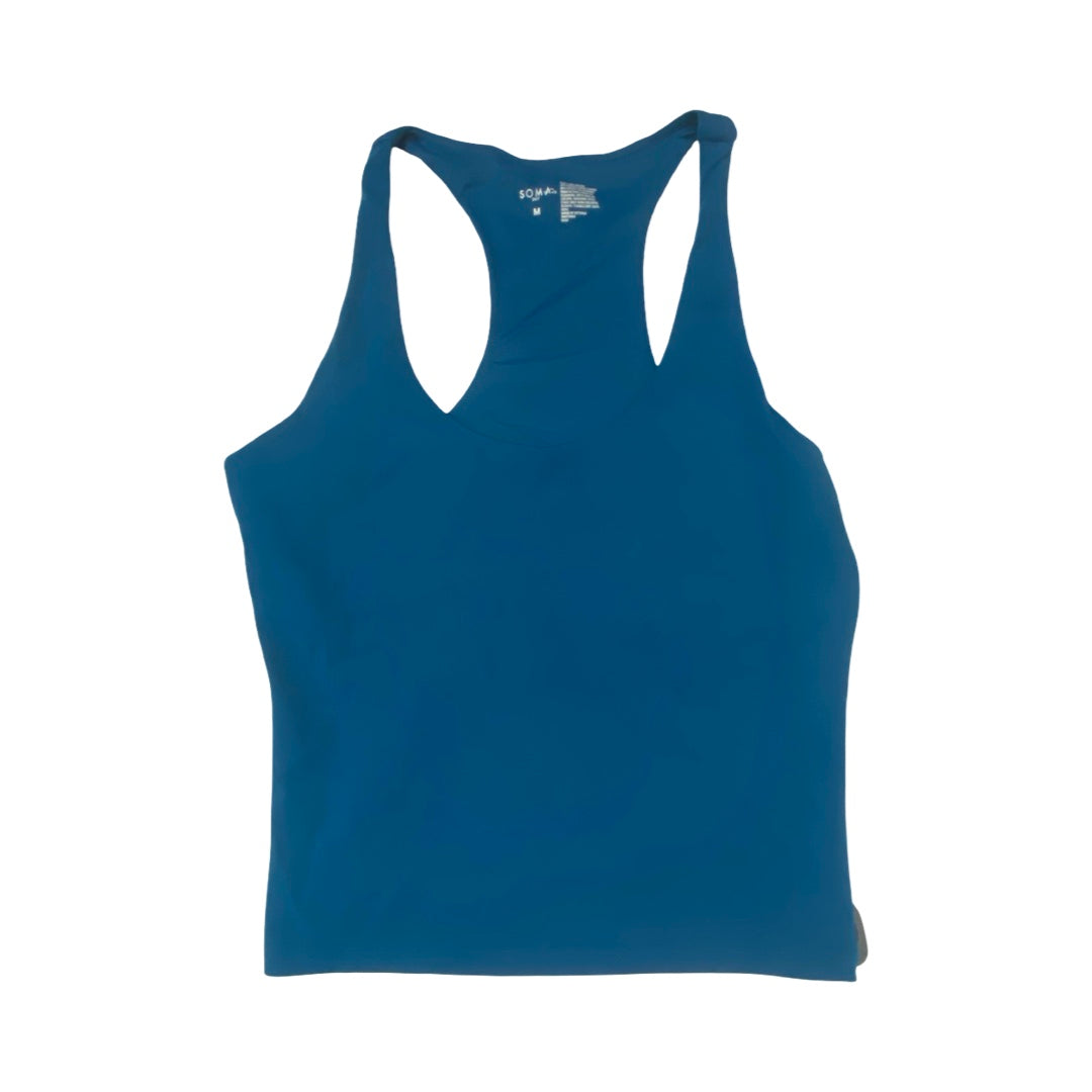 Athletic Tank Top By Soma In Blue, Size:M