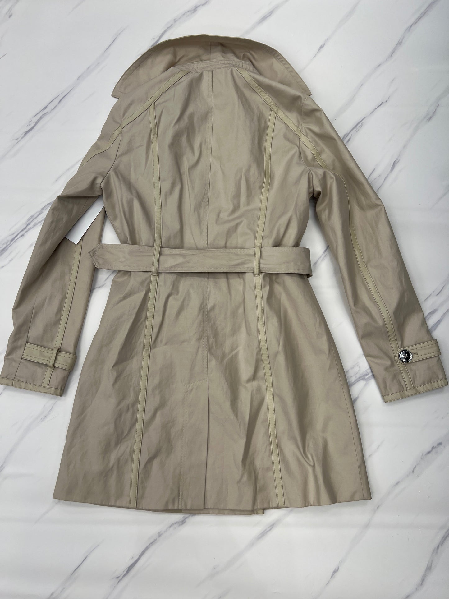 Coat Raincoat By Michael By Michael Kors In Tan, Size:S