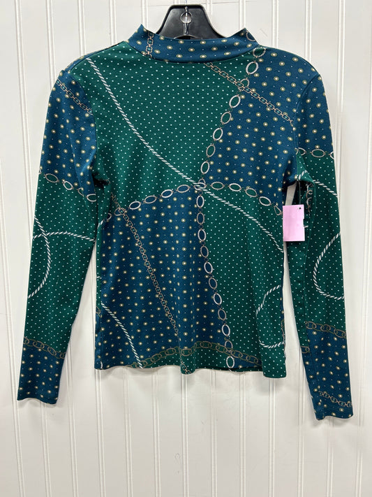 Top Ls By Ann Taylor In Teal, Size:S