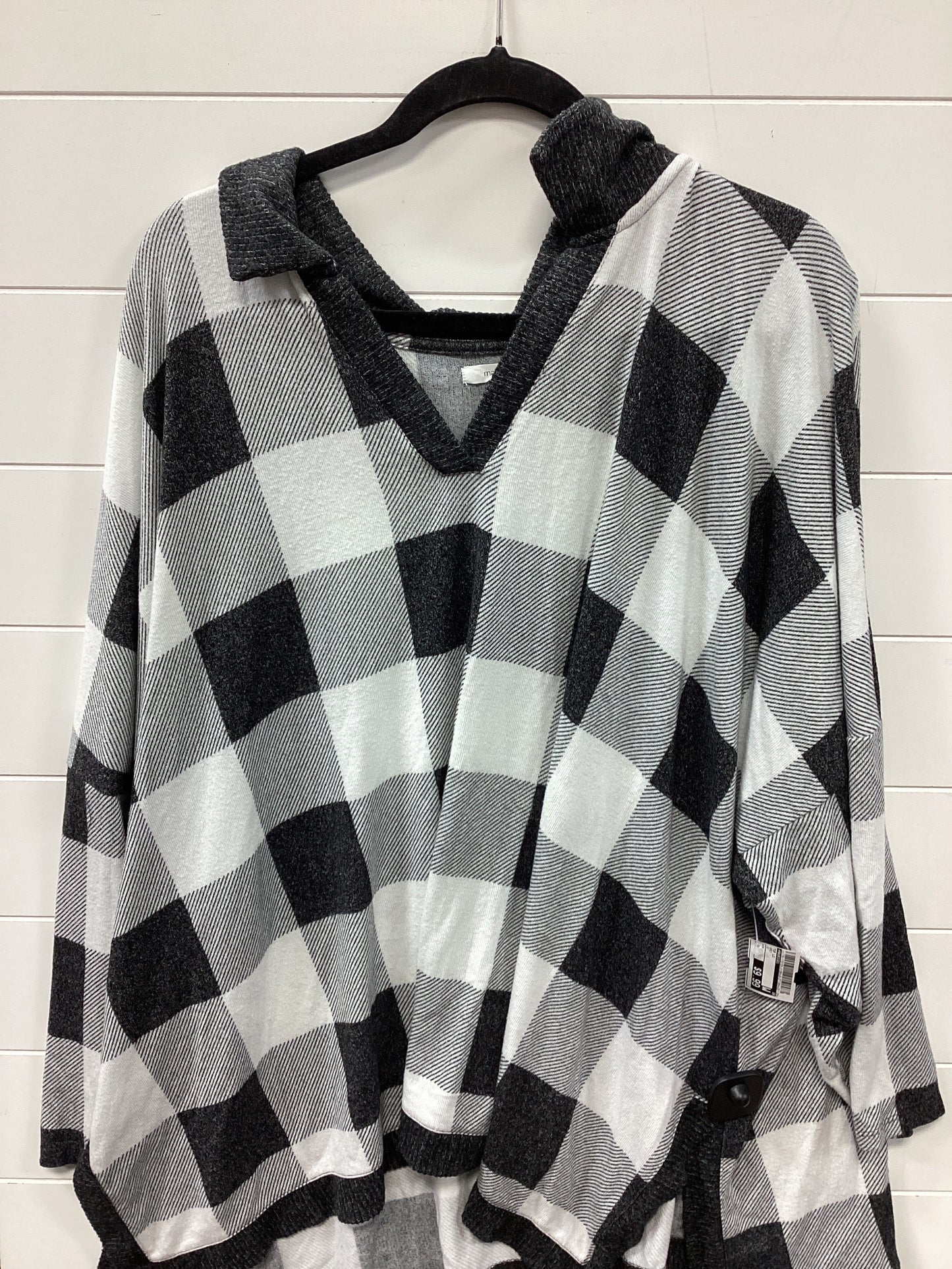 Top Ls By Maurices In Grey, Size:4X