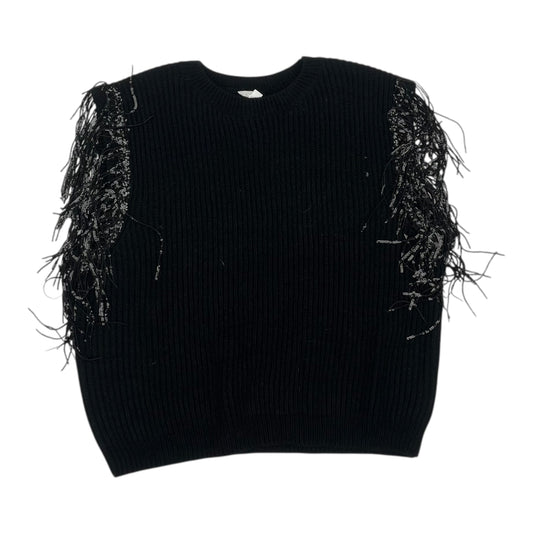 Vest Sweater By Le Lis In Black, Size:M