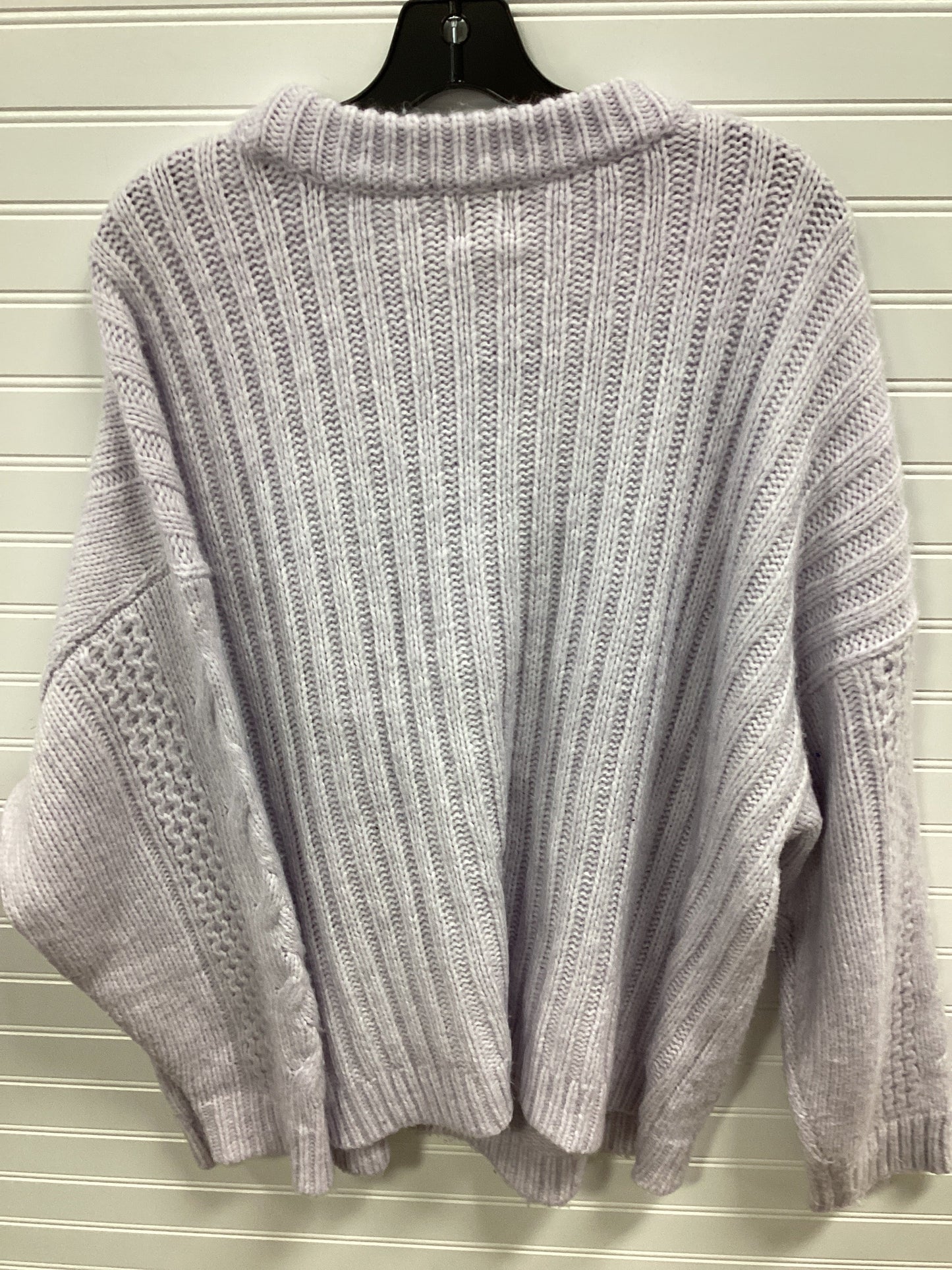 Sweater By A New Day In Purple, Size:2X