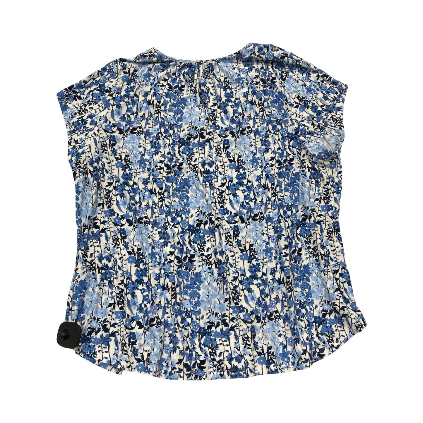 Top Ss By Tommy Hilfiger In Blue & White, Size:1X