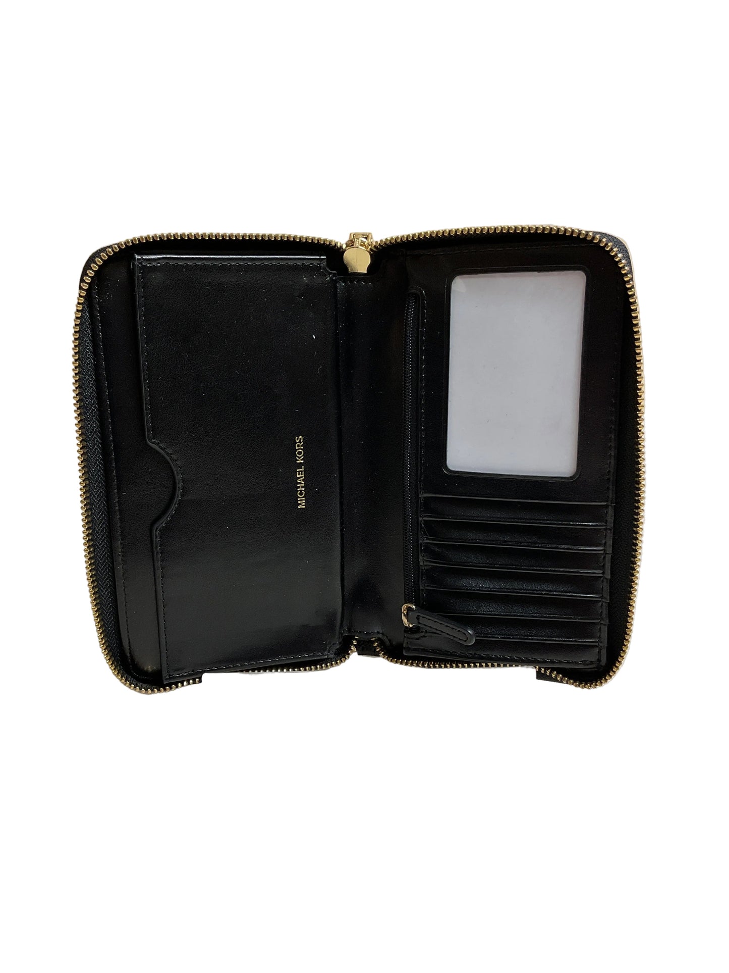 Wallet Designer By Michael Kors In Black, Size:Large