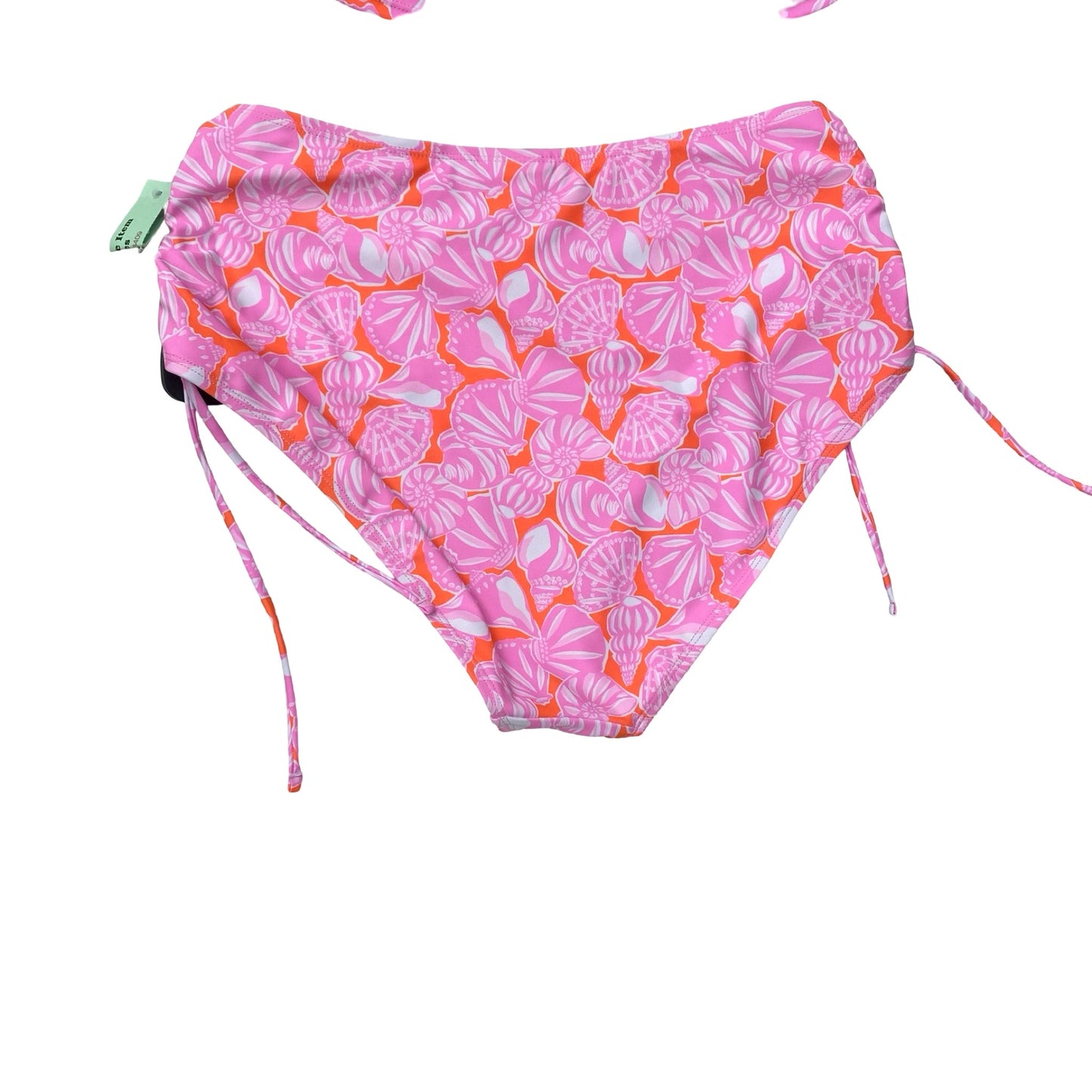 Swimsuit 2Pc By Stella Parker In Orange & Pink, Size:L