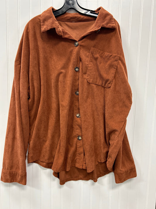 Top Ls By Cmc In Orange, Size:3X