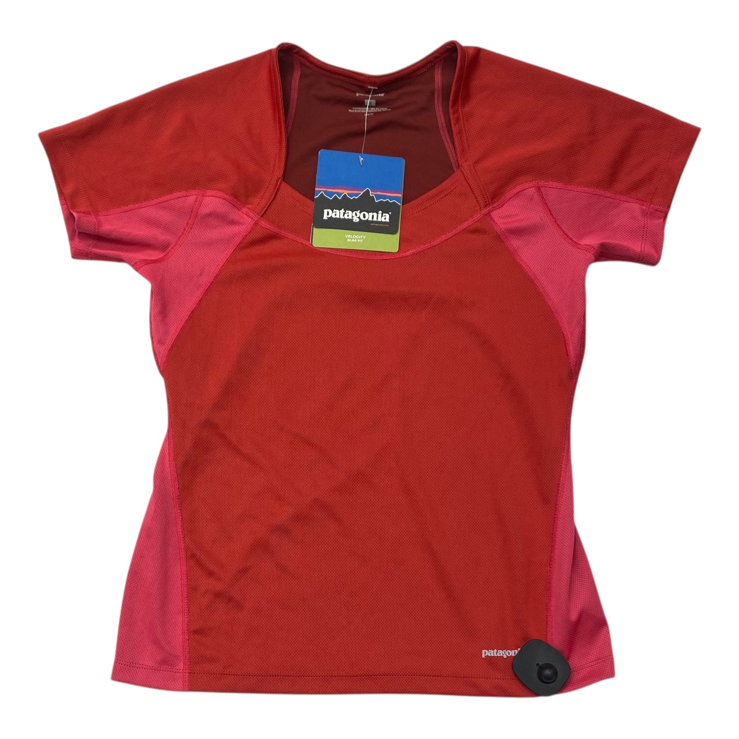 Athletic Top Ss By Patagonia In Pink & Red, NWT! Size:S