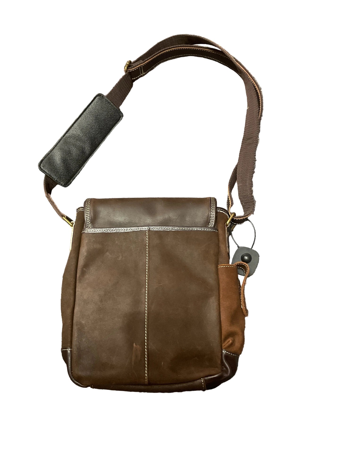 Crossbody Leather By Cmc In Brown, Size:Medium