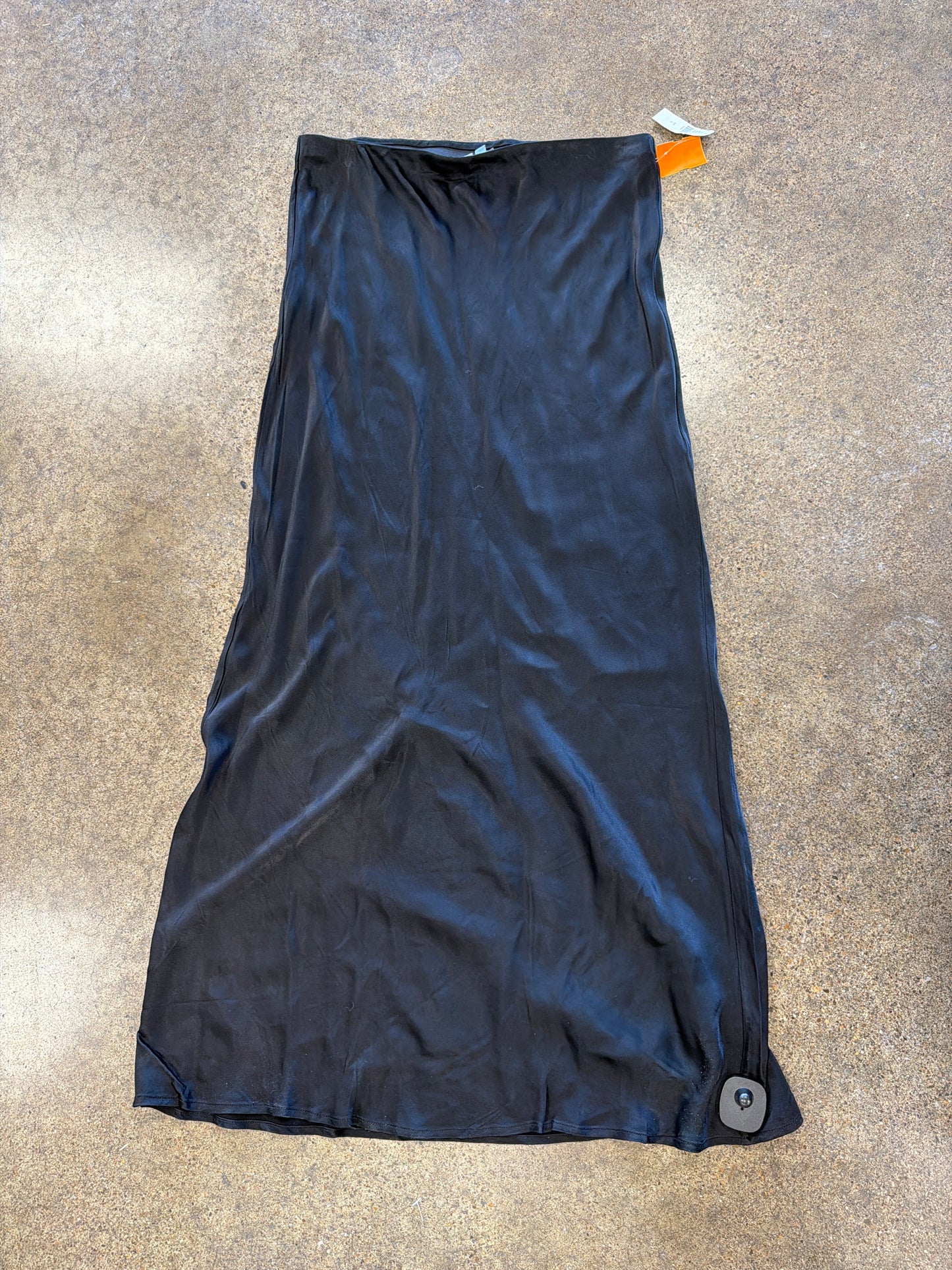 Skirt Maxi By Anthropologie In Black, Size:L