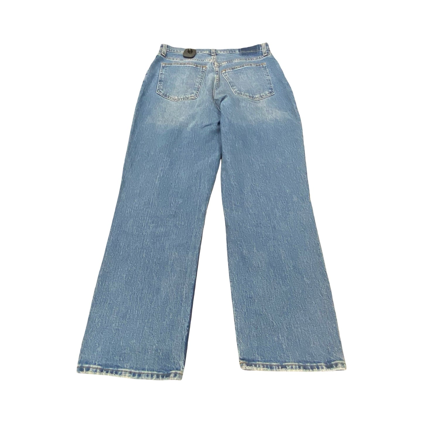 Jeans Straight By Abercrombie And Fitch In Blue Denim, Size:8