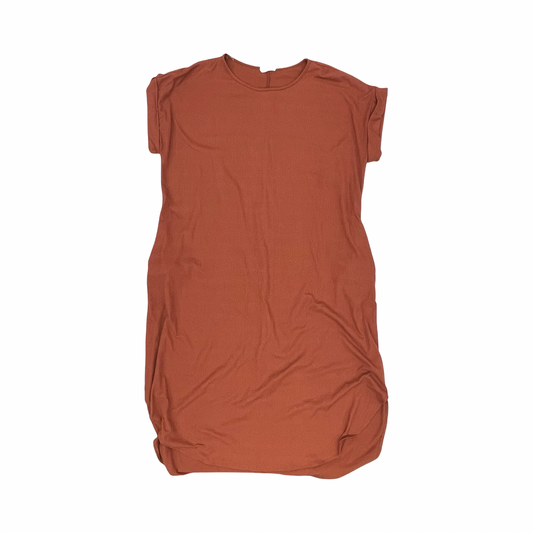 Dress Casual Midi By Entro In Brown, Size:1X