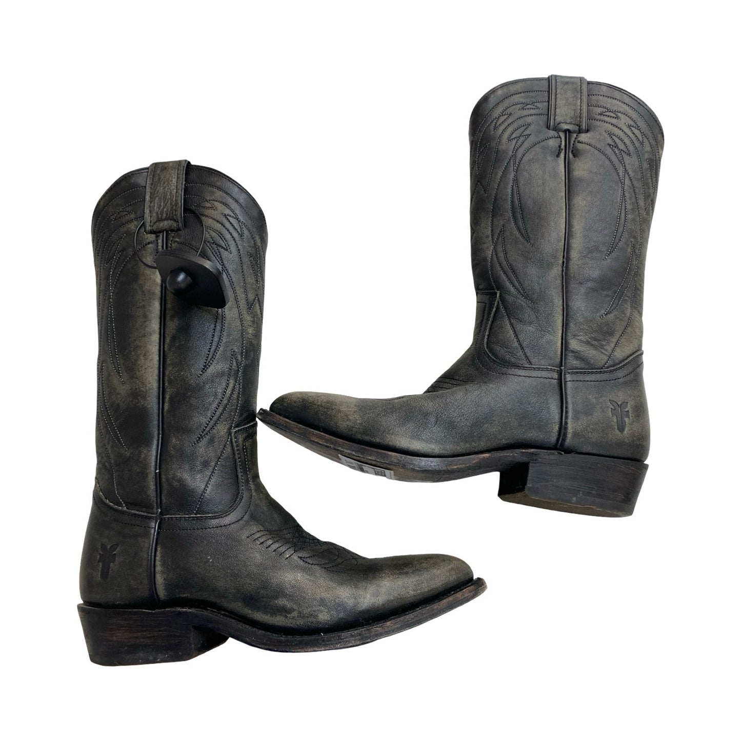 Boots Designer By Frye In Black, Size:6.5