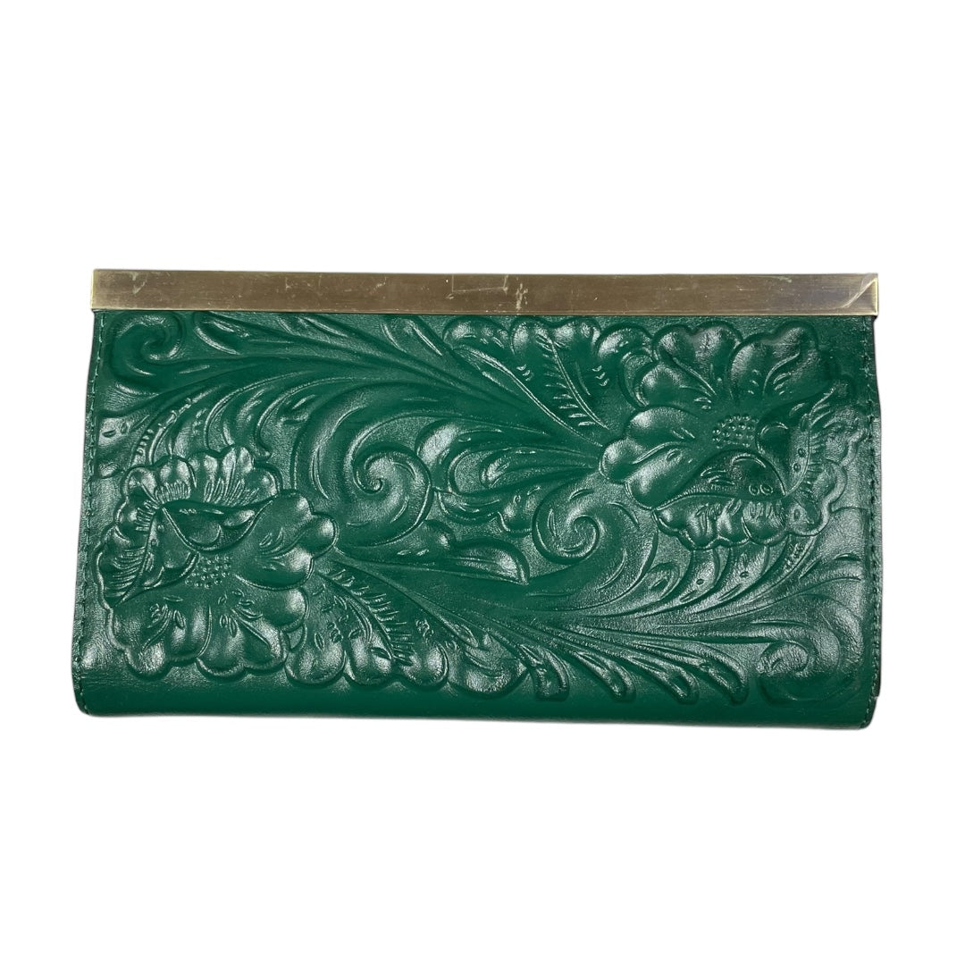 Wallet Designer By Patricia Nash In Green, Size:Large