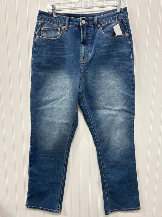 Jeans Designer By Frye In Blue Denim, Size:8