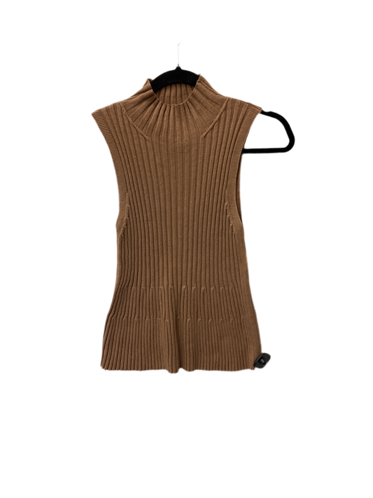 Top Sleeveless By Moth In Brown, Size:S