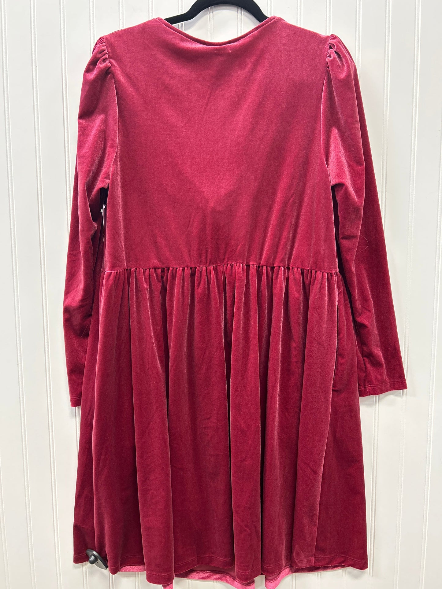 Dress Party Midi By Ava & Viv In Pink, Size:1X NWT