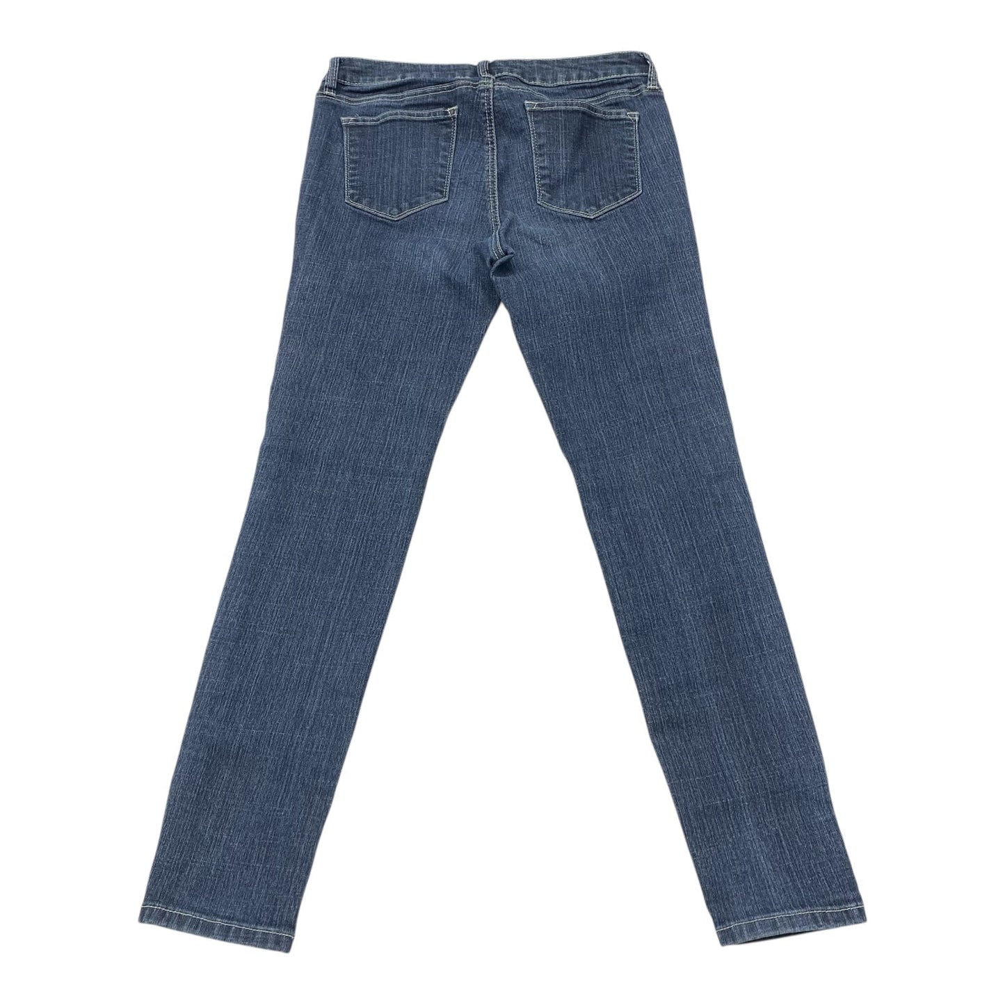 Jeans Straight By Ana In Blue Denim, Size:10