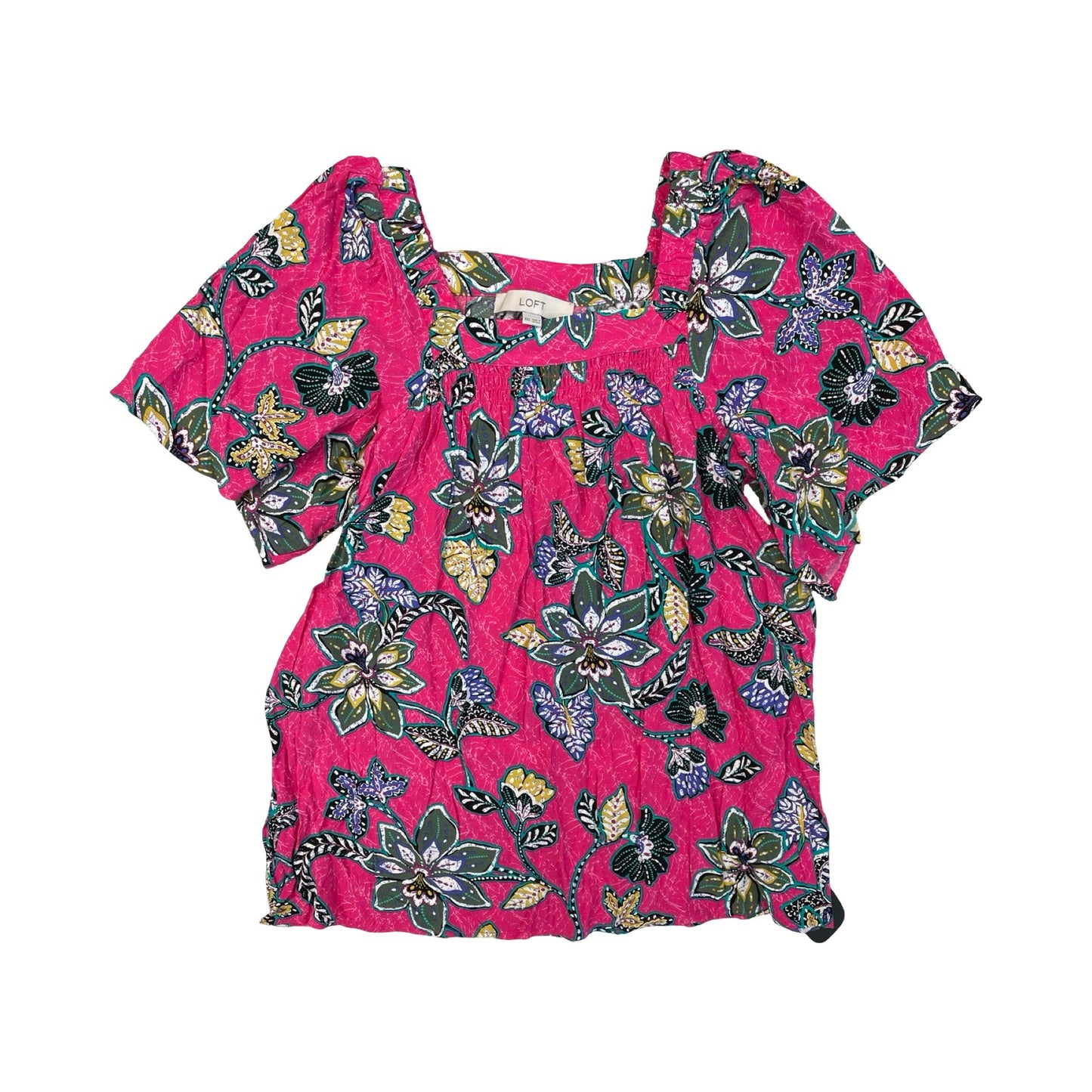 Top Ss By Loft In Pink, Size:Xxs