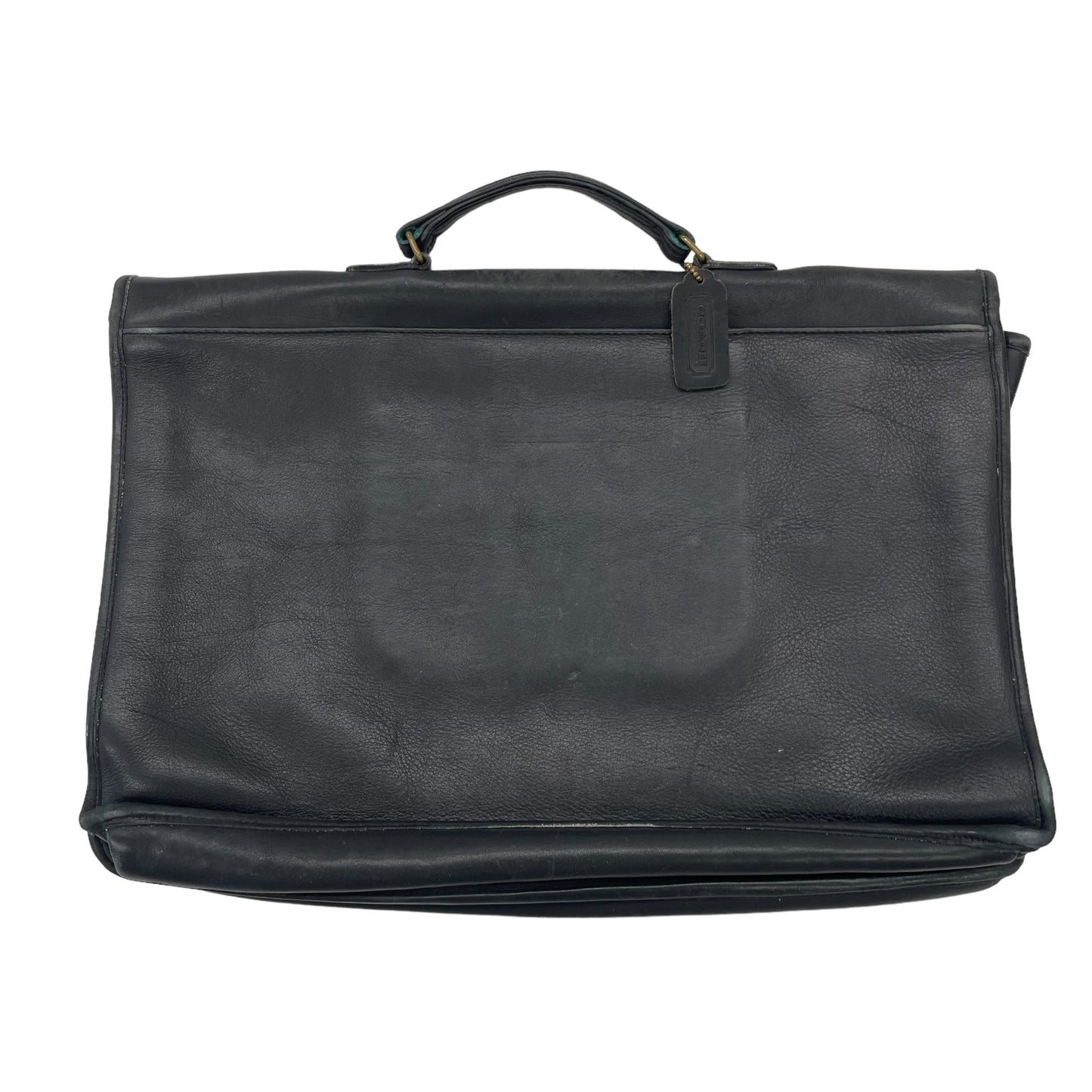 BLACK LAPTOP BAG DESIGNER by COACH Size:LARGE