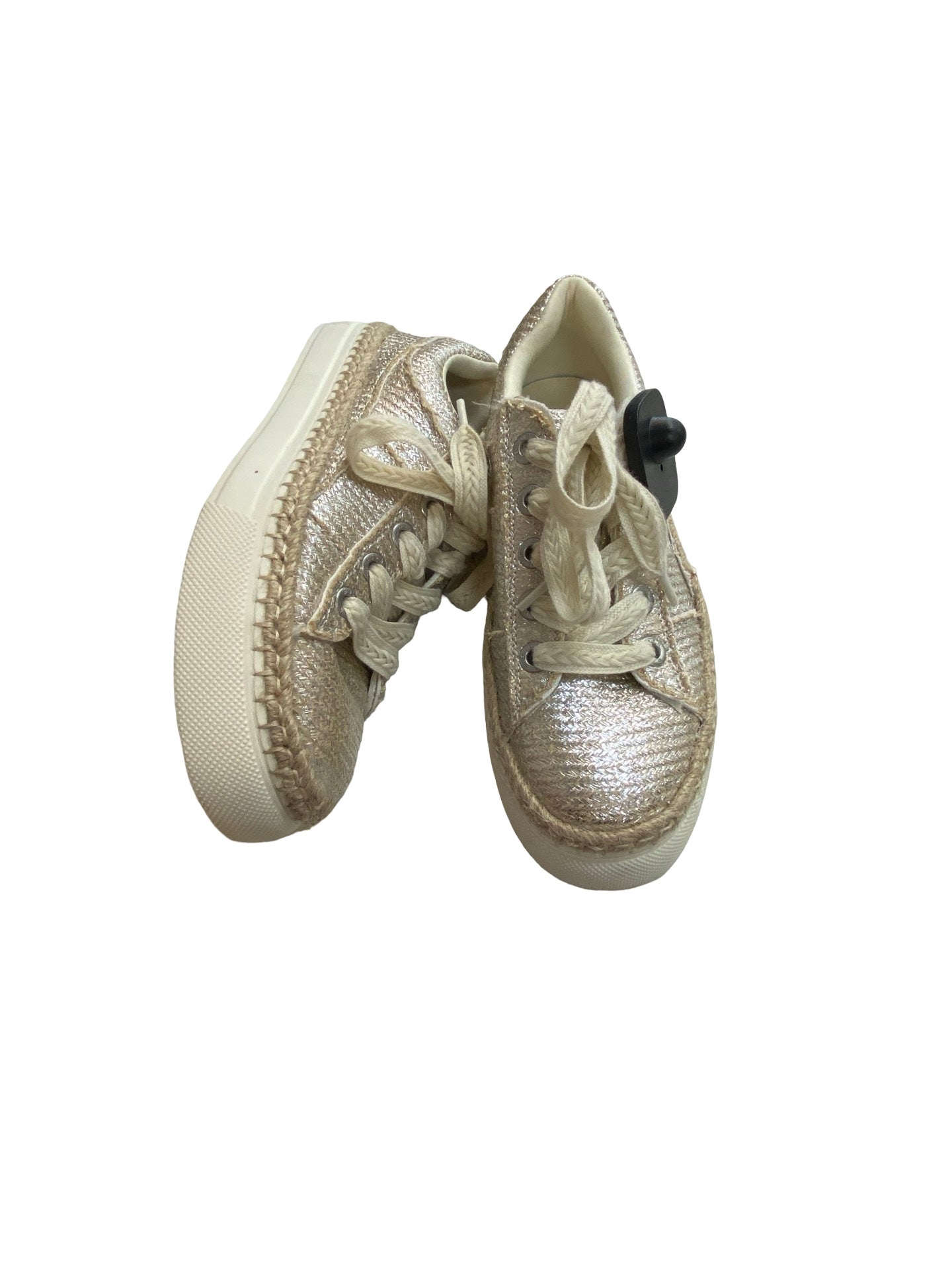 Shoes Sneakers By Blowfish In Gold & White, Size:7.5