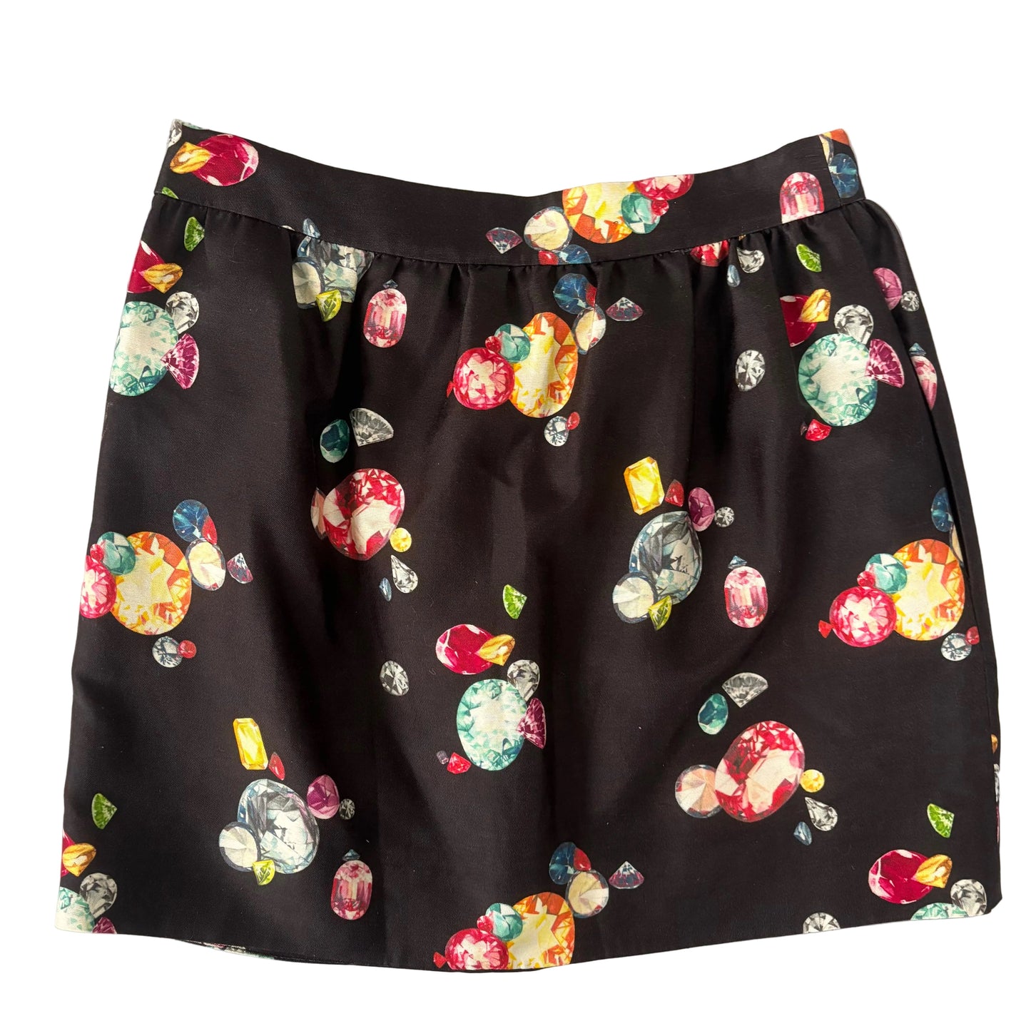 Skirt Designer By Kate Spade In Black & Orange, Size: 6