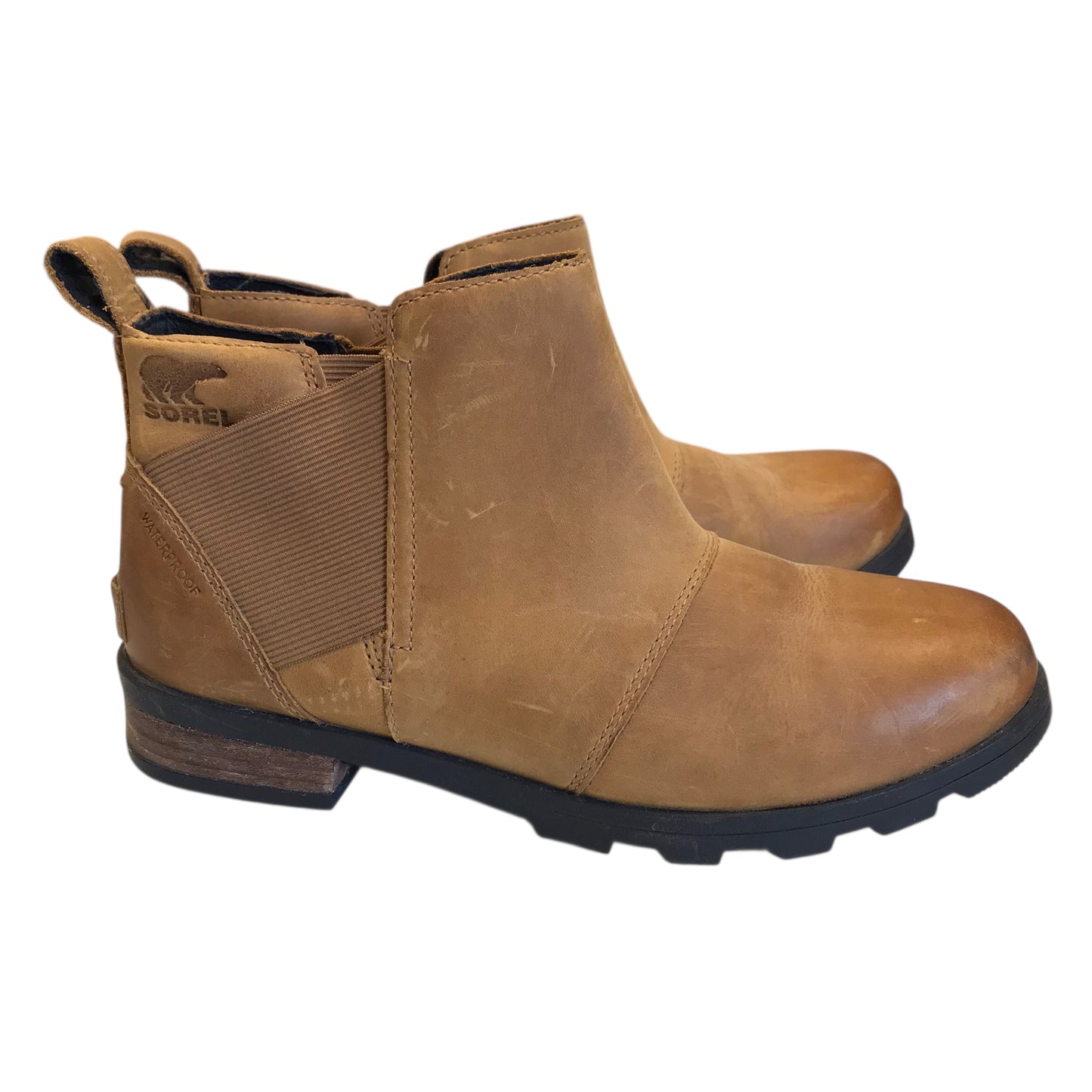 Boots Ankle Flats By Sorel In Brown, Size:7