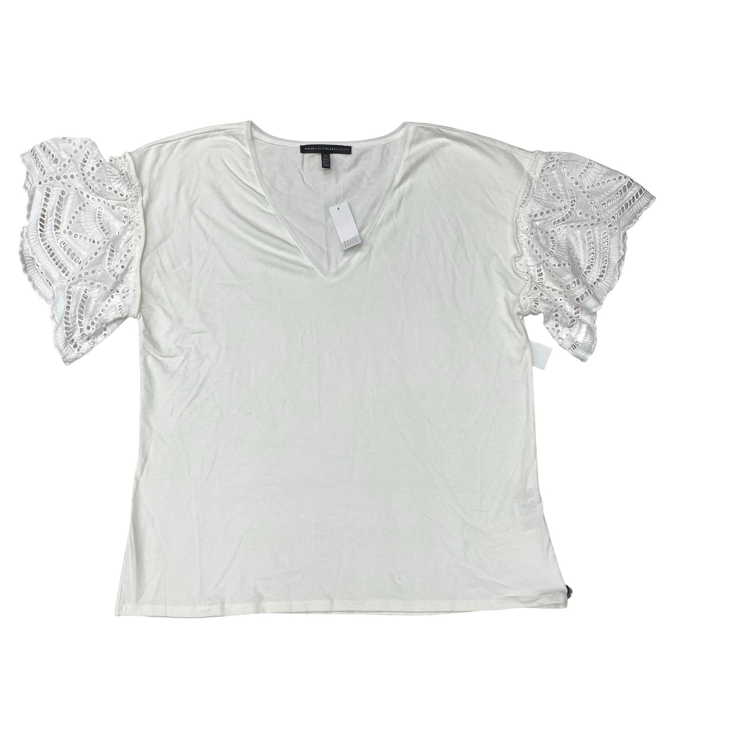 Top Ss By White House Black Market In White, Size:Xl