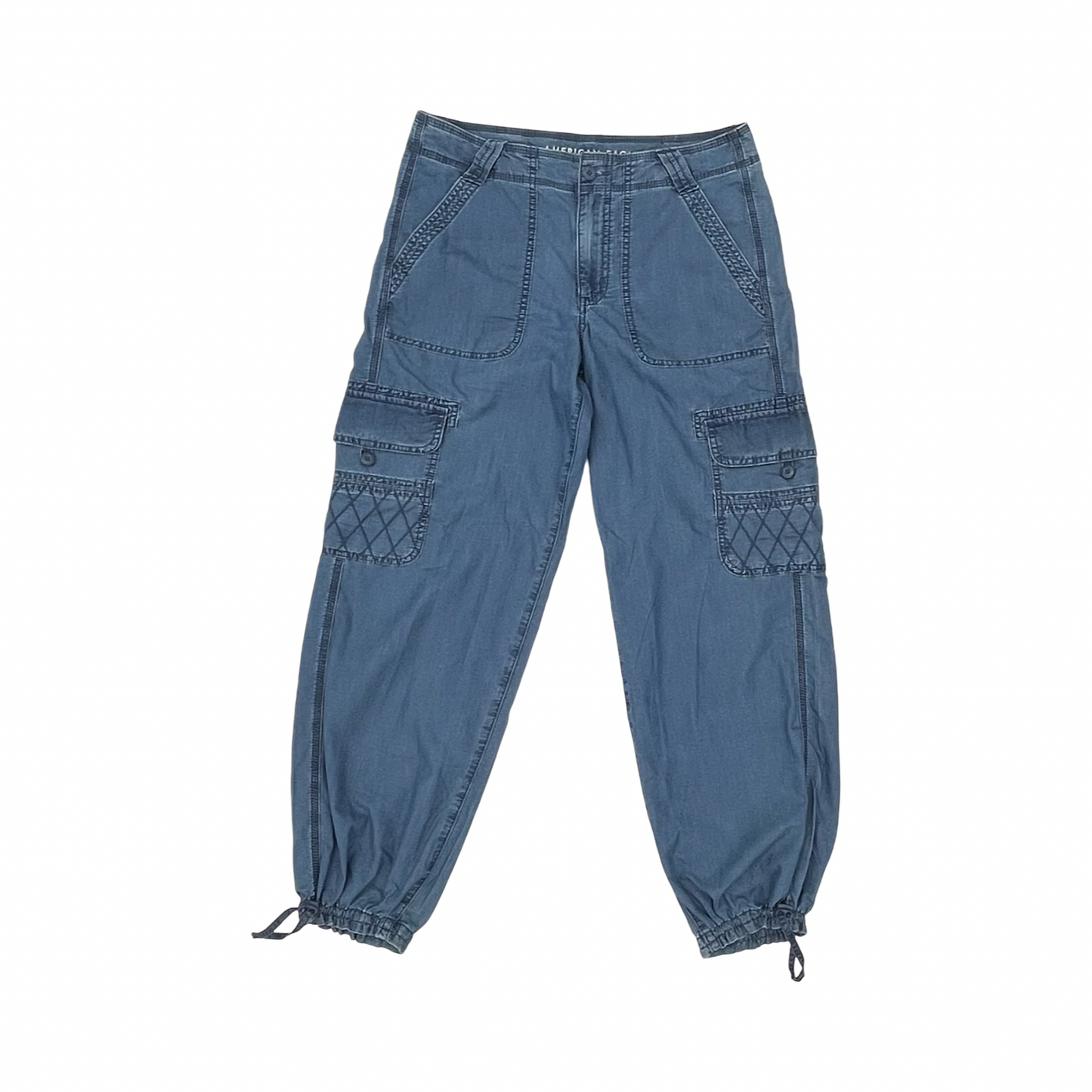 Pants Cargo & Utility By American Eagle In Blue, Size:8
