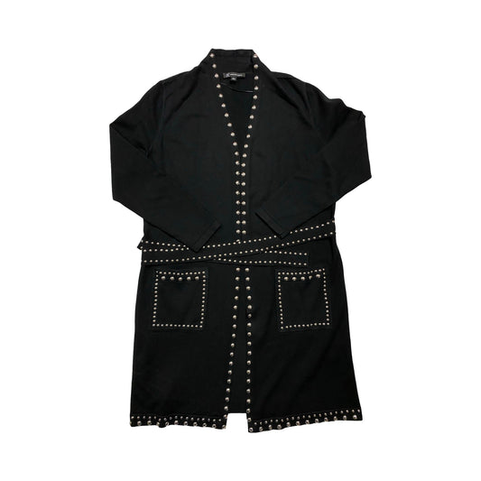 Sweater Cardigan By Inc In Black, Size:L