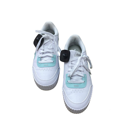 Shoes Athletic By Puma In Blue & White, Size:9.5