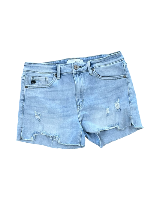 Shorts By Kancan In Blue Denim, Size:Xl
