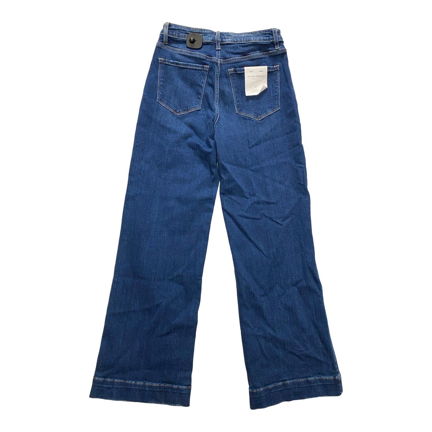 Jeans Wide Leg By Flying Monkey In Blue Denim, Size:4