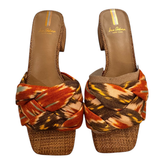 Sandals Heels Block By Sam Edelman In Multi, Size:6