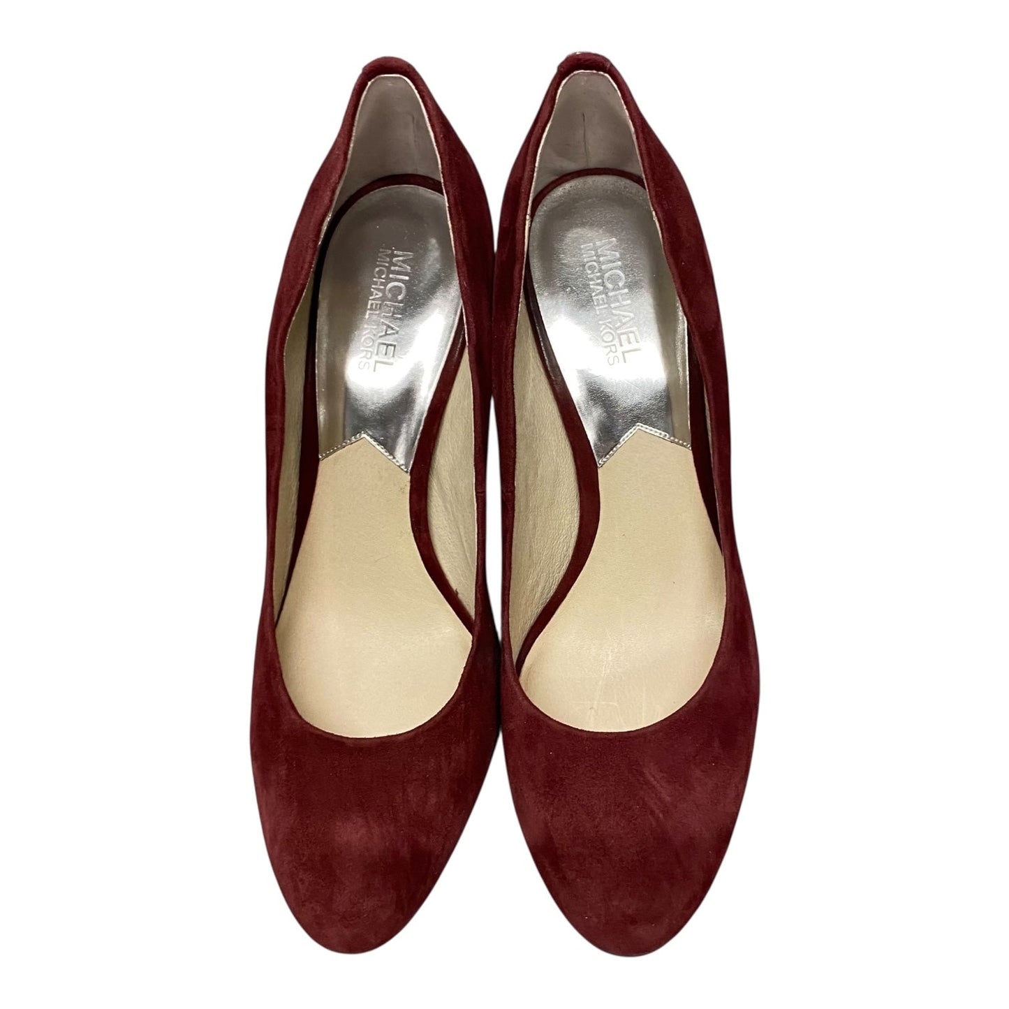 Shoes Heels Stiletto By Michael By Michael Kors In Red, Size:10