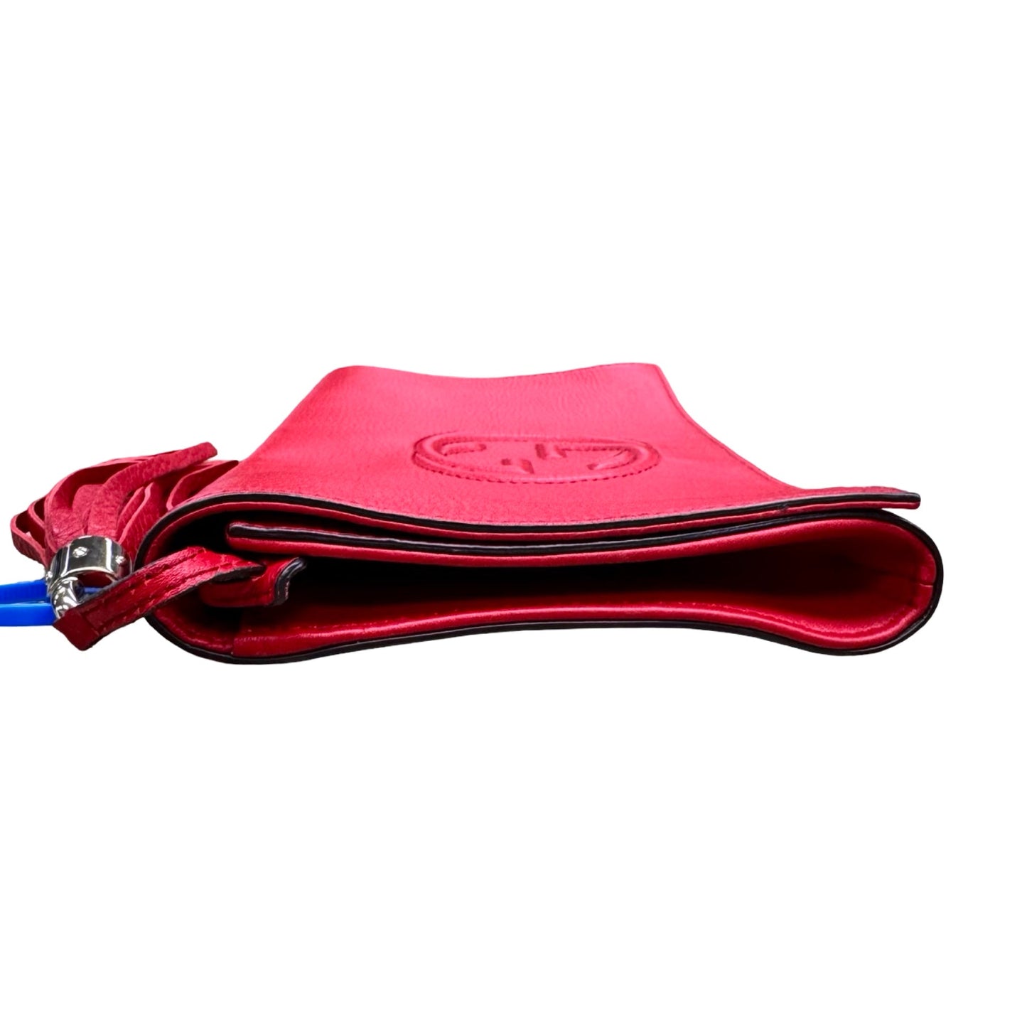 Clutch Luxury Designer By Gucci In Red, Size:Large (11x6.9 in)
